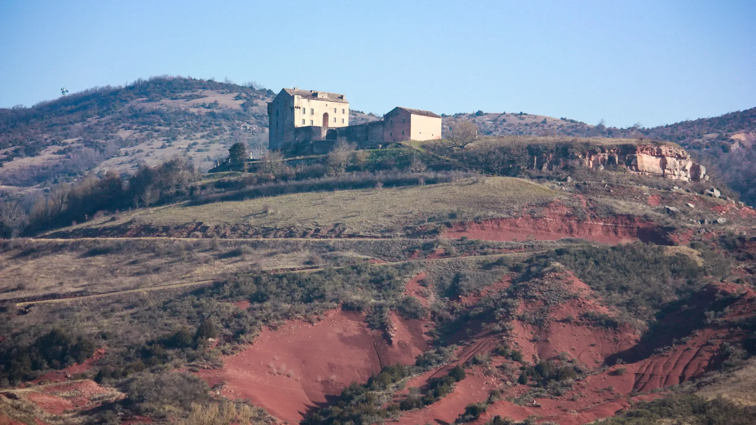 Visitez le Château de Montagut, en Aveyron, avec le Pass Patrimoine. ©Yesrolland, CC BY-SA 3.0