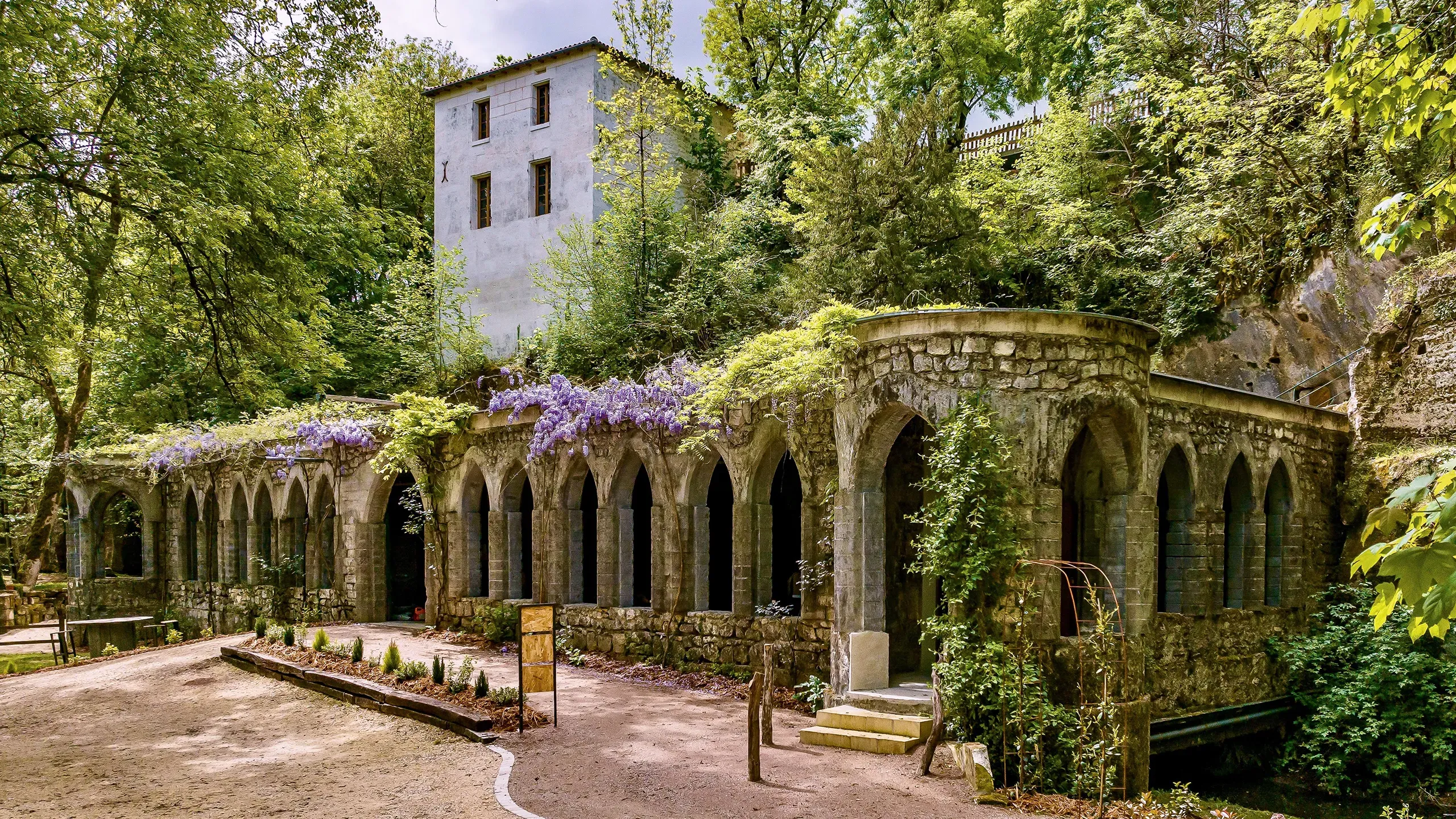 Le Bimbillou Parc à Brantôme en Dordogne à visiter avec le Pass Patrimoine © Déclic & Décole