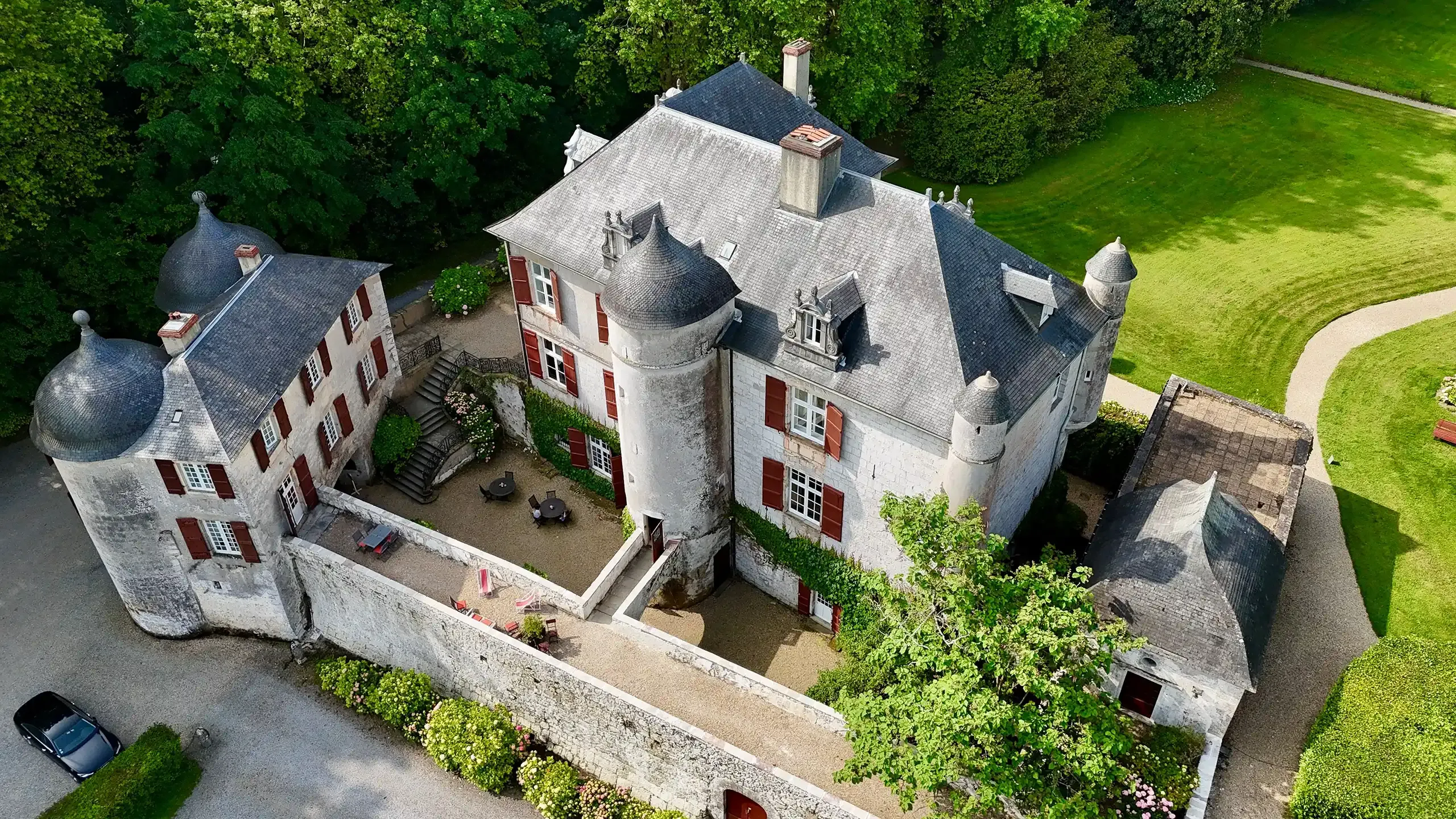 Visitez le château d'Urtubie au Pays Basque avec le Pass Patrimoine © Mémoire de châteaux