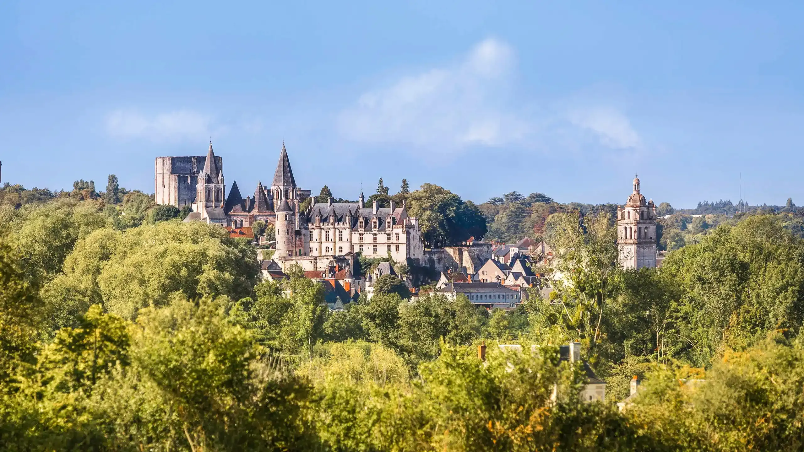 Visitez la Cité royale de Loches en Indre-et-Loire avec le Pass Patrimoine © Stevens Fremont