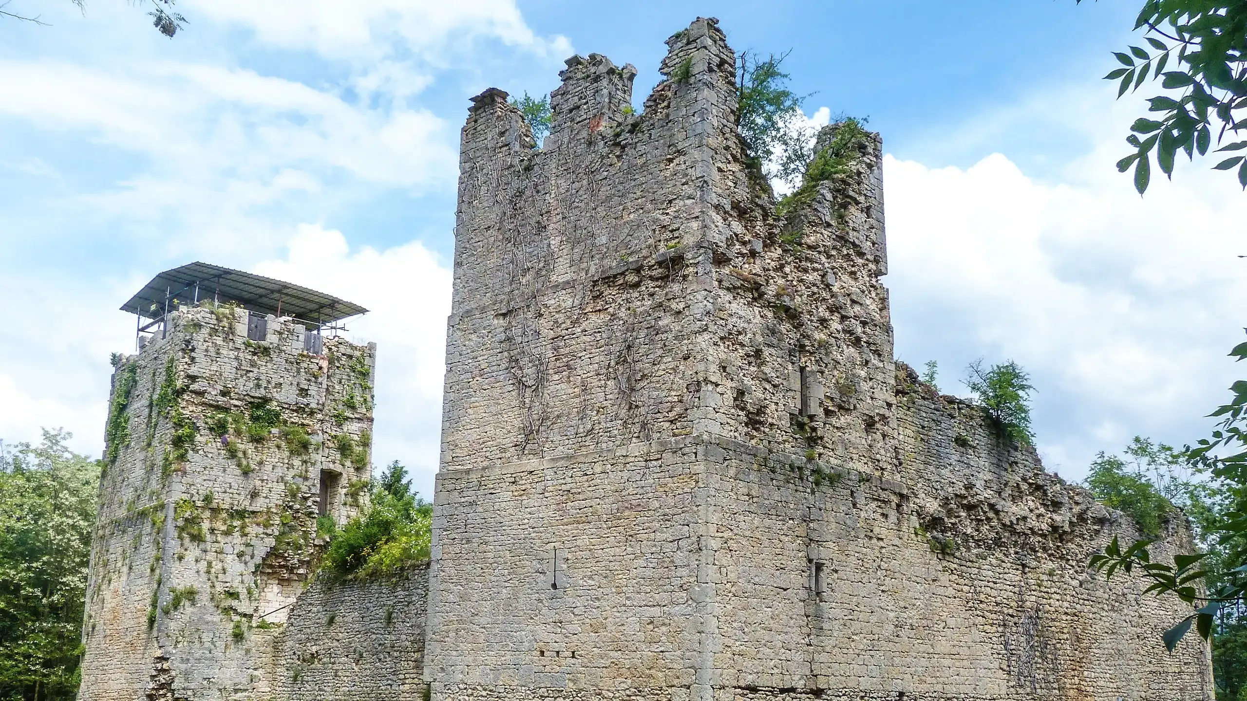 Visitez le château médiéval de Thol dans l'Ain avec le Pass Patrimoine © Zbh0170 - CC BY SA 3.0