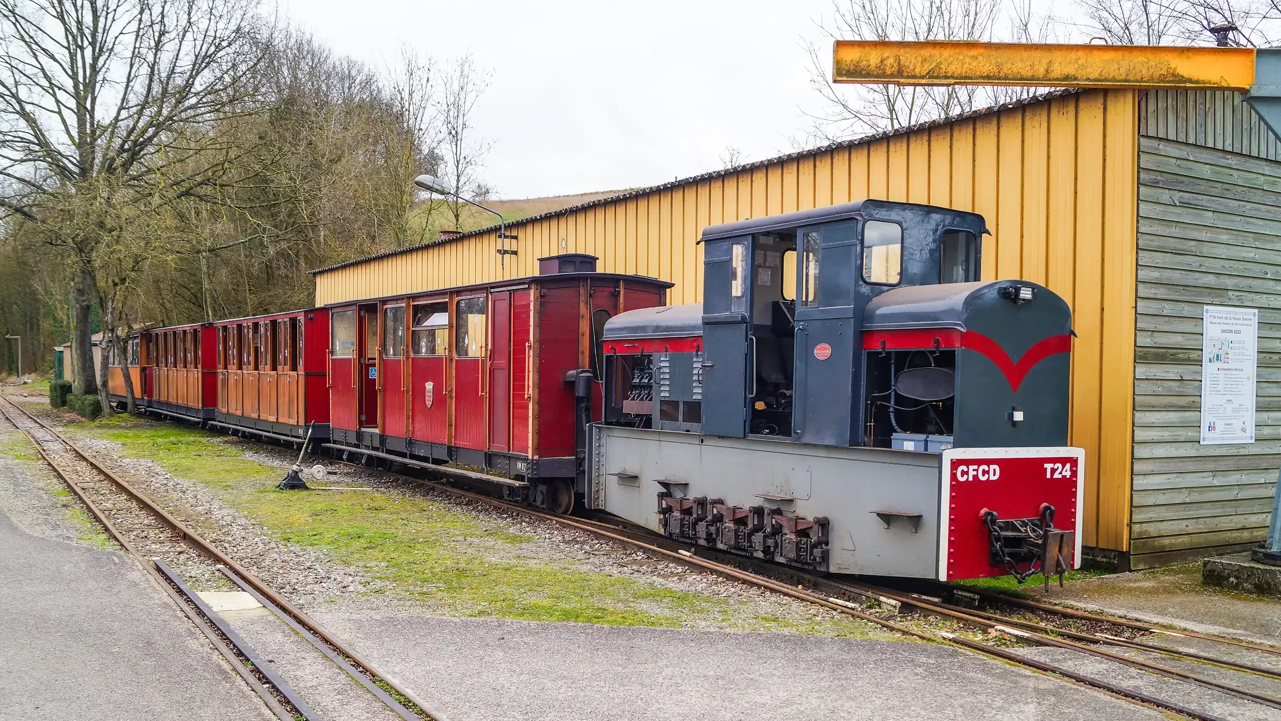 Prenez le P'tit train de la Haute Somme avec le Pass Patrimoine © NearEMPTiness - CC BY SA 4.0