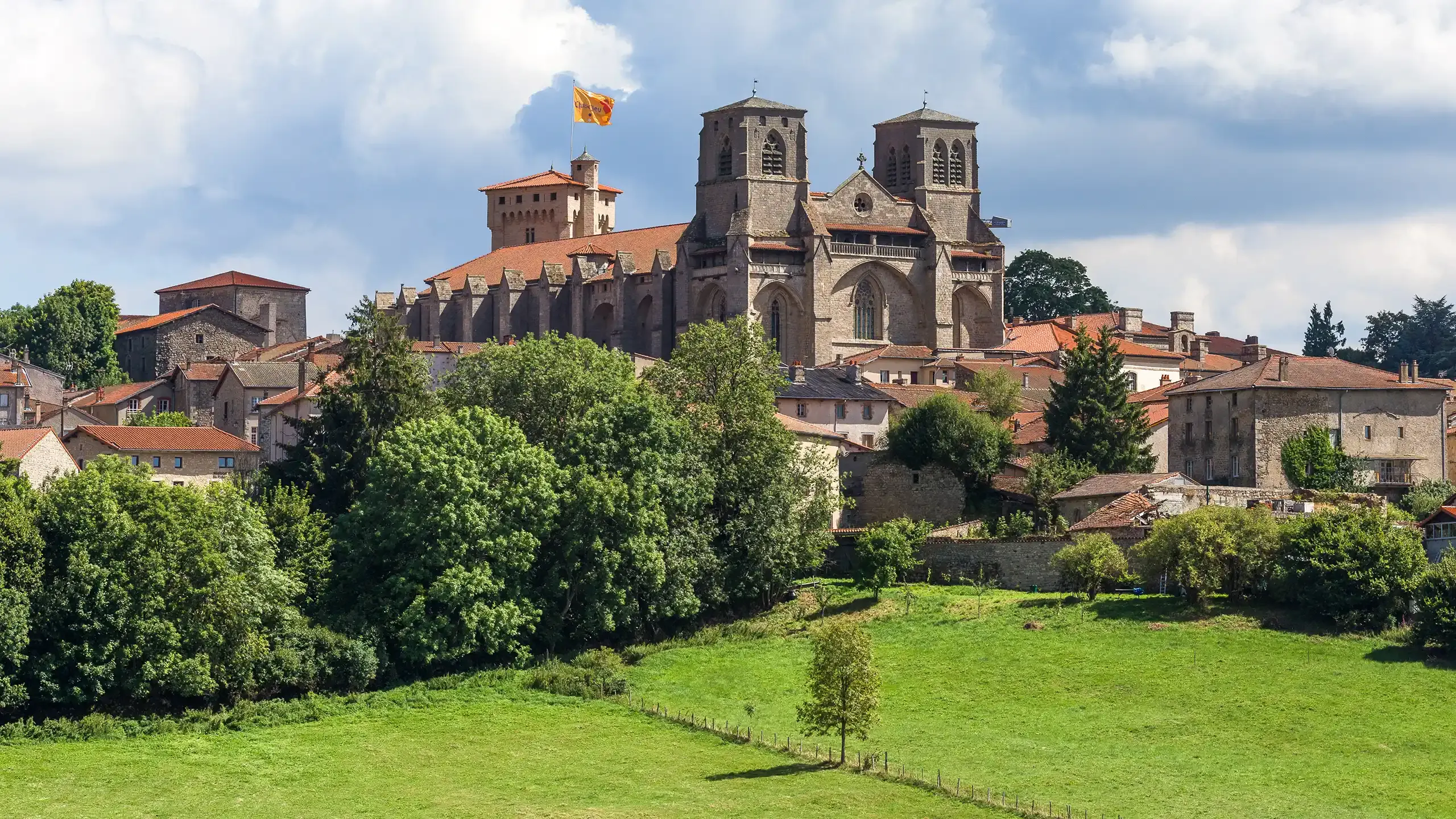 Visitez l'Abbaye de La Chaise-Dieu, en Haute-Loire, avec le Pass Patrimoine. © Pymouss, CC BY-SA 4.0