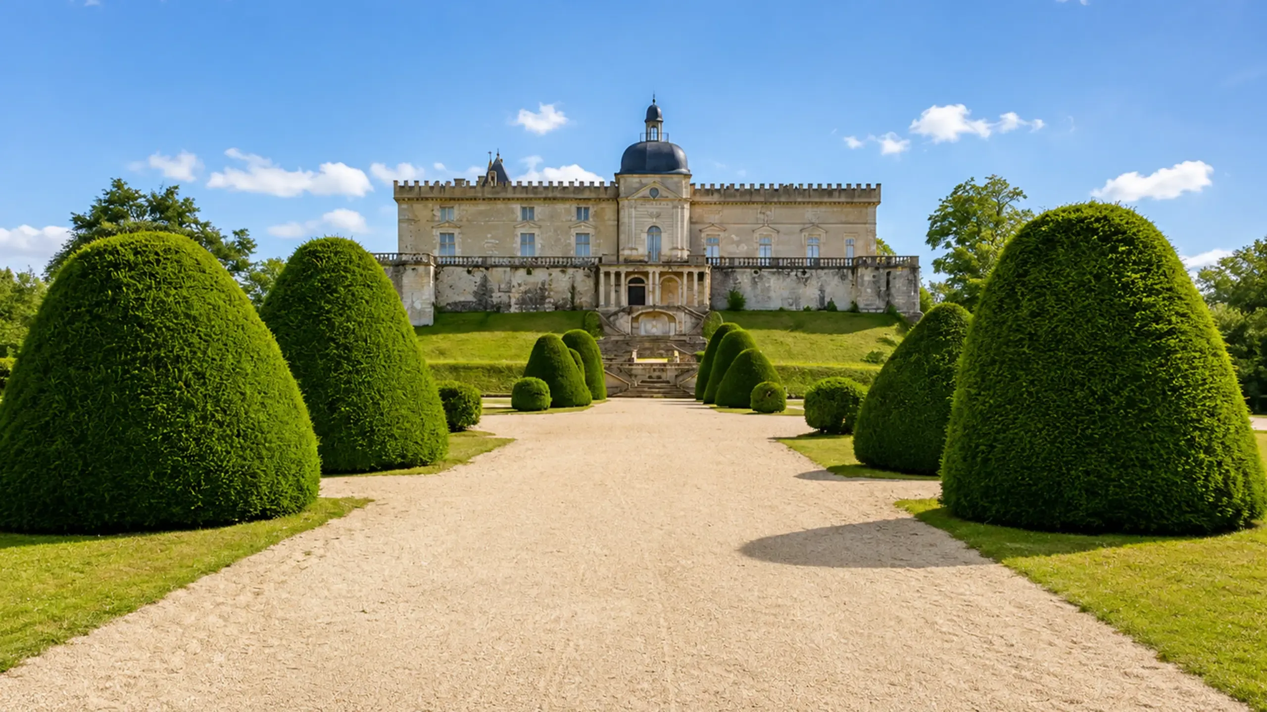 Visitez le Château de Vayres, en Gironde, avec le Pass Patrimoine. © Château de Vayres