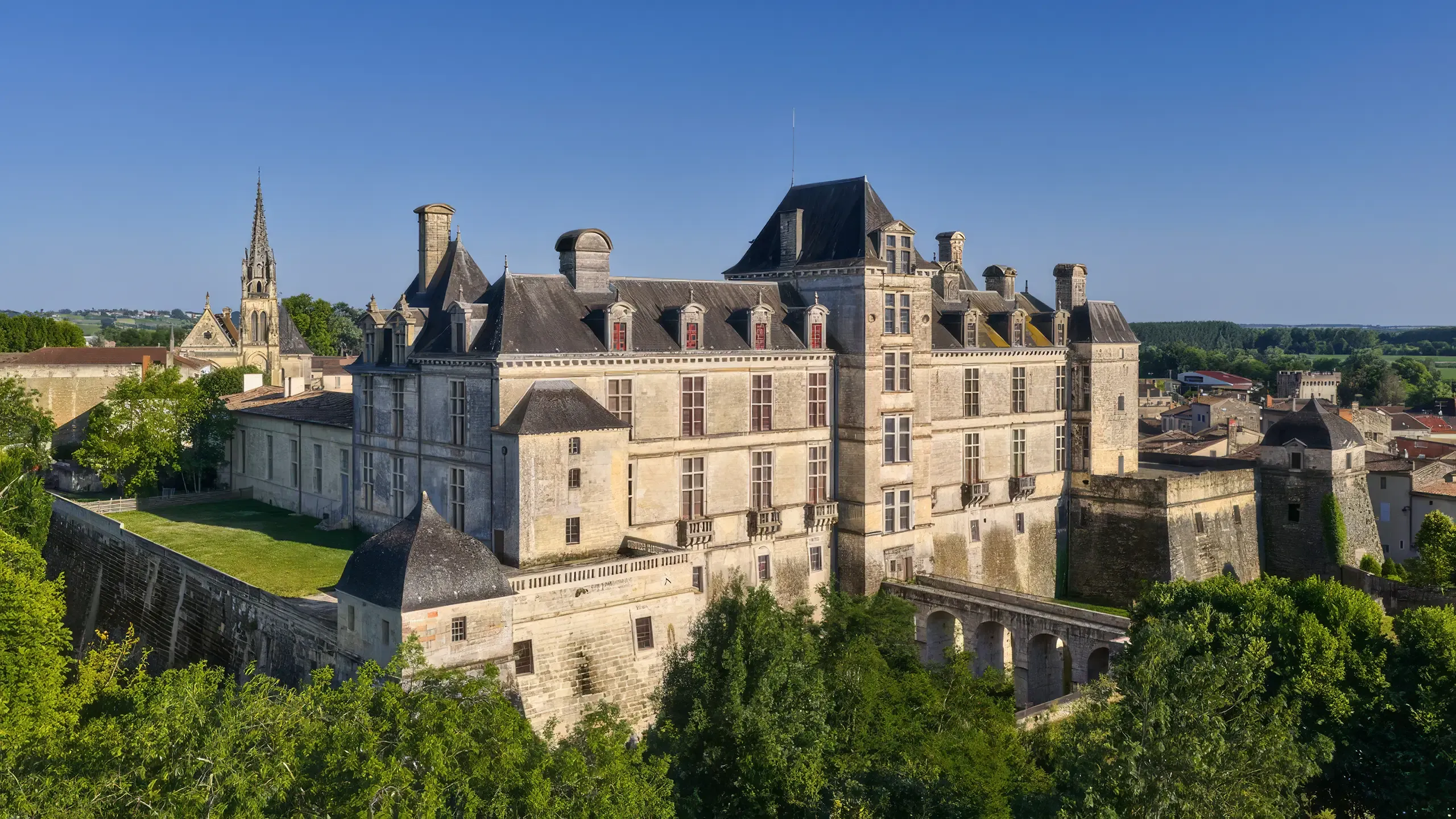 Château Ducal de Cadillac à visiter en Gironde avec le Pass Patrimoine © Centre des monuments nationaux - Damien Lachas