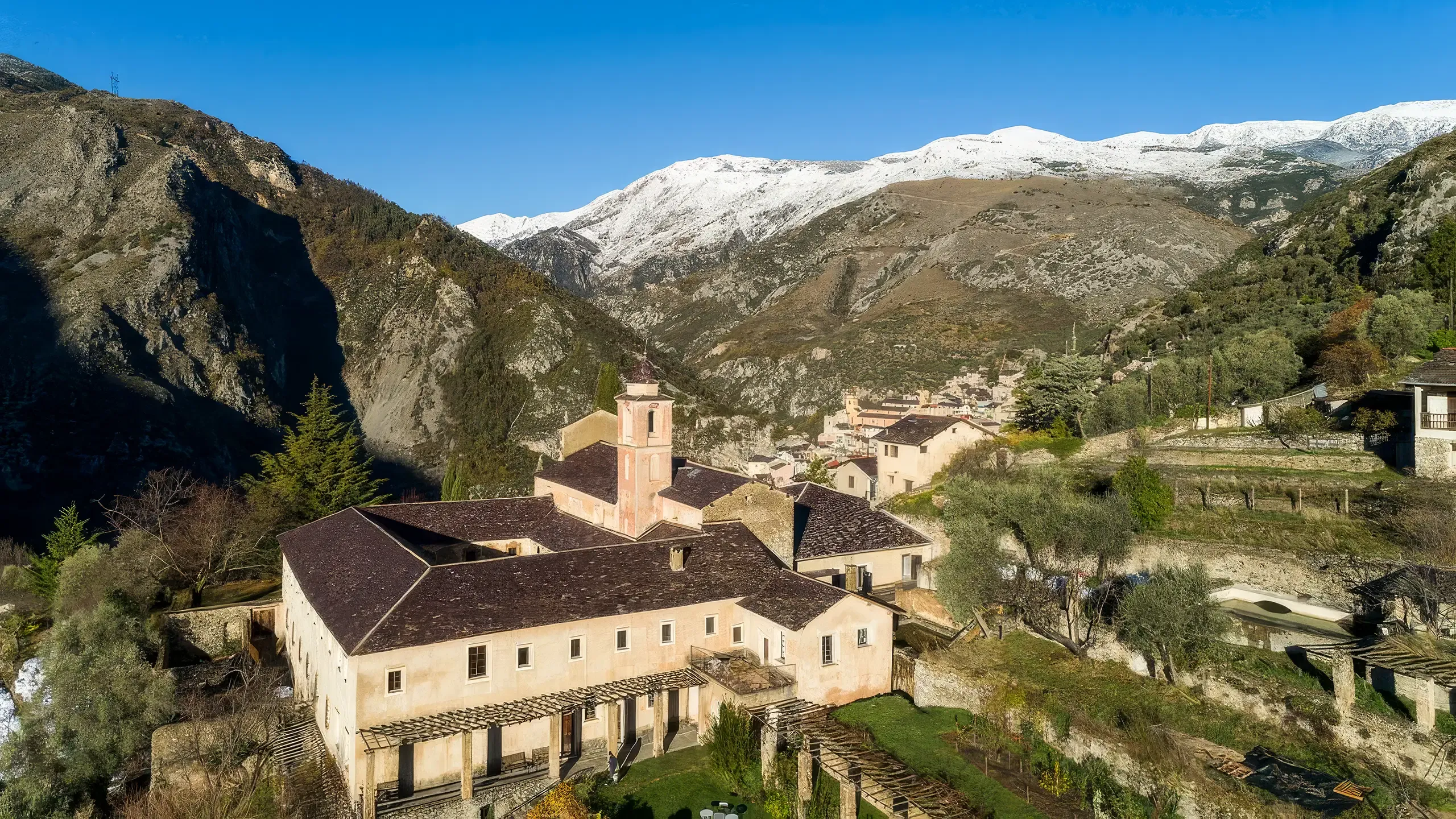 Visitez le Couvent de Saorge dans les Alpes Maritimes avec le Pass Patrimoine © Centre des monuments nationaux - David Bordes