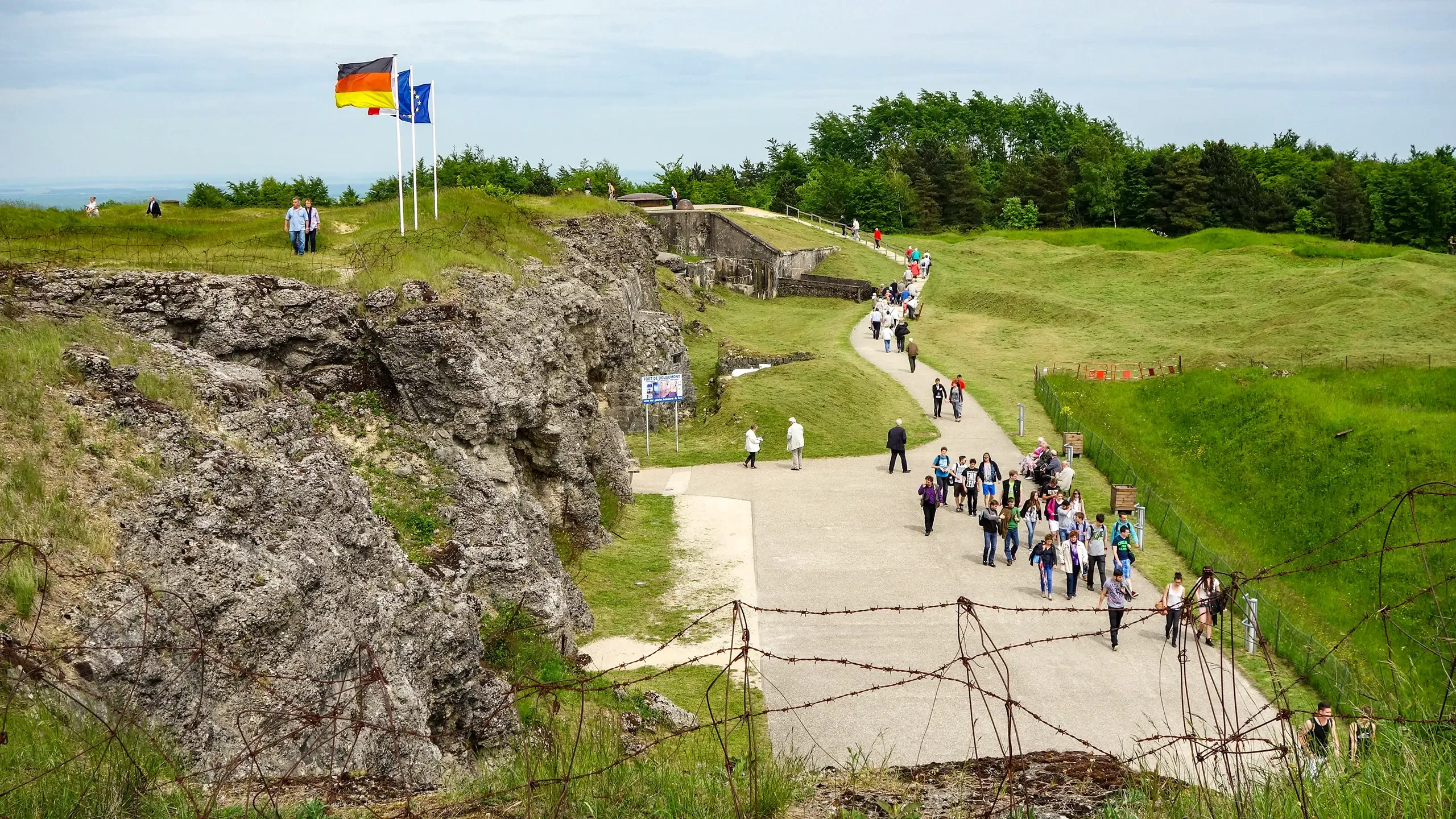 Fort de Douaumont à visiter dans la Meuse avec le Pass Patrimoine © Mémorial de Verdun - Champ de bataille