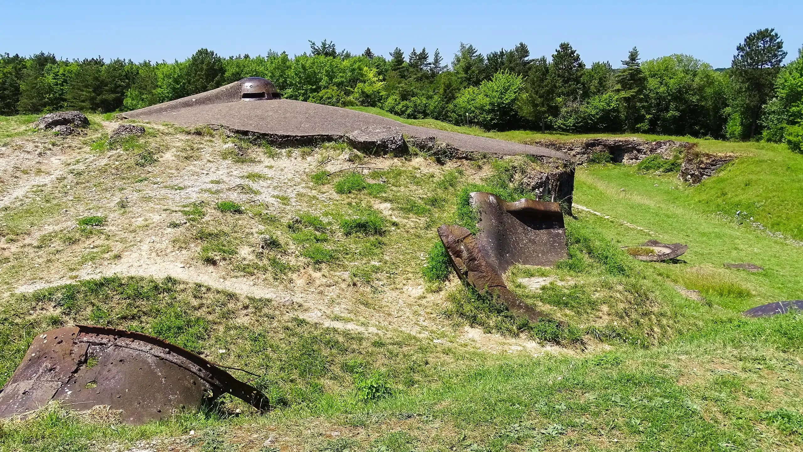 Fort de Vaux à visiter dans la Meuse avec le Pass patrimoine ©Adam Jones - CC BY 2.0