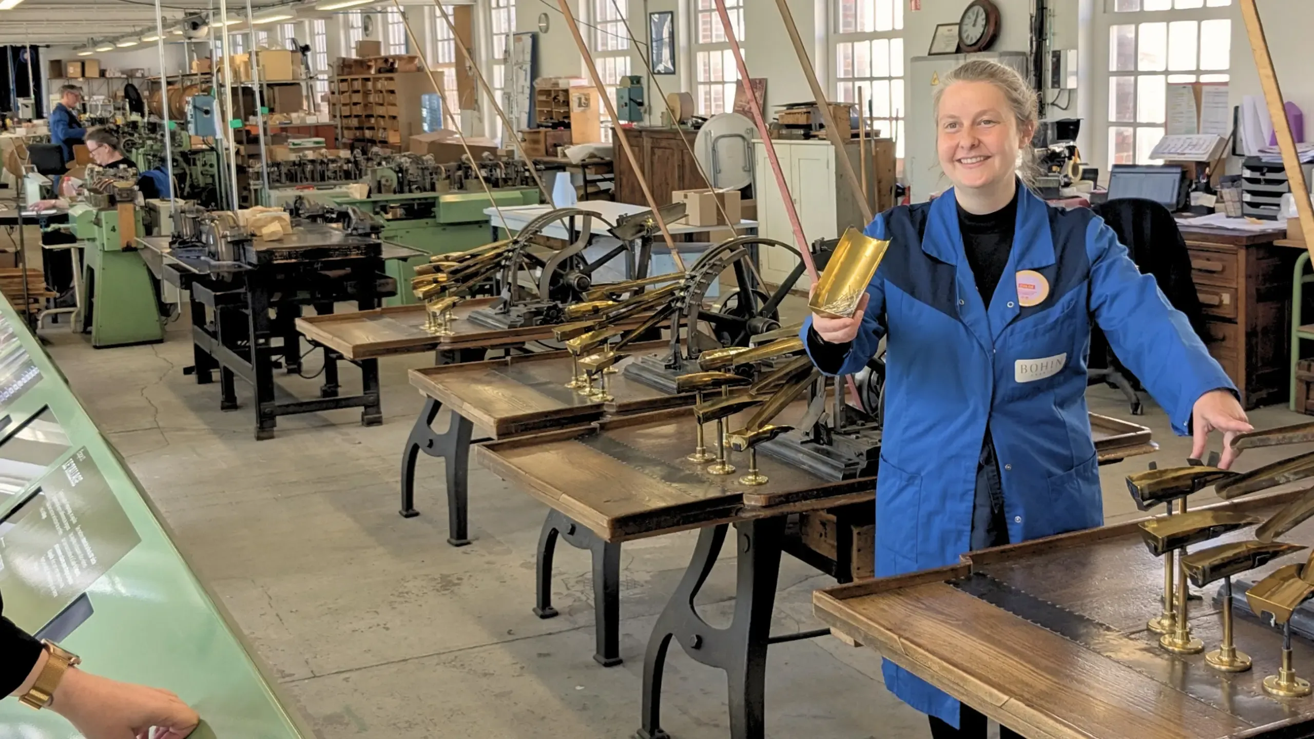 Visitez les ateliers BOHIN dans l’Orne avec le Pass Patrimoine © visite des ateliers BOHIN