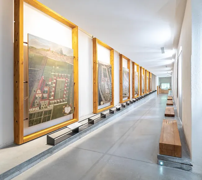 La salle des cartes de la Grande Chartreuse © Pascal Flamant