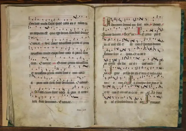L'antiphonaire © Pôle Culturel d'Abondance