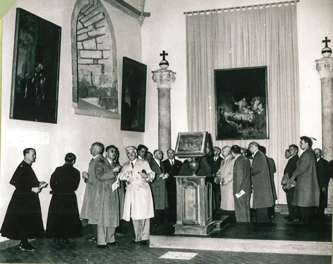 Ouverture du musée de la Grande Chartreuse en 1957 © Musée de la Grande Chartreuse