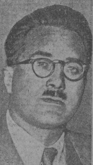 Portrait de François de Menthon dans le journal Ce soir du 16 septembre 1944
