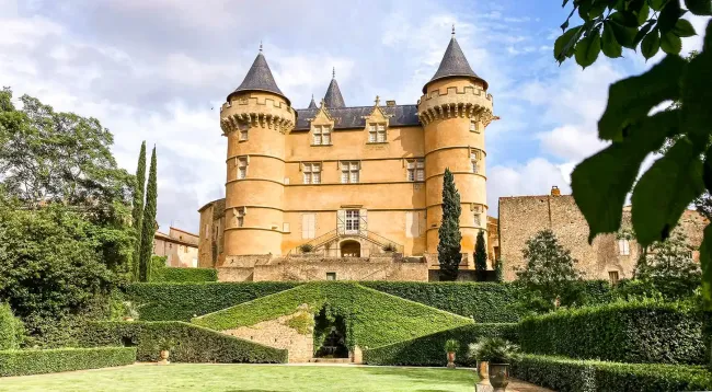 Chateau de Margon - Jardinfacade ©Camille Margon