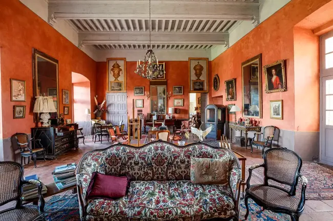 Chateau de Margon, Grand salon_©Camille de Margon