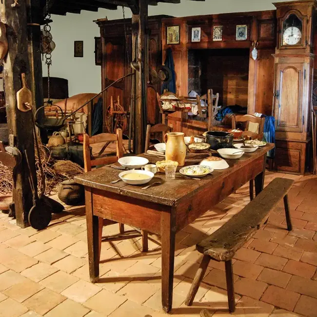 Salle paysanne du Musée Alice Taverne © Hervé Monestier