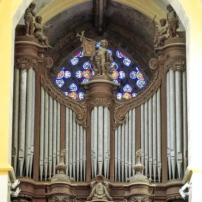 Orgue François-Henri Clicquot à Souvigny © Grand Site Clunisien de Souvigny