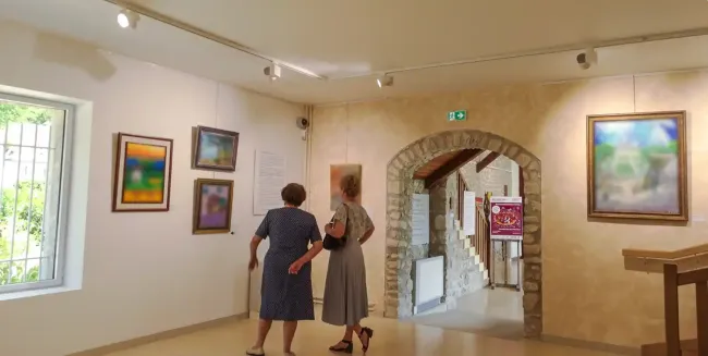 Intérieur du musée international d'art naïf © Irene Colas-Lopez