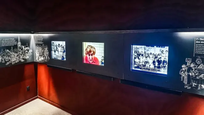 Salle de l'éclair au mémorial Dun-les-Places © AuroreCallewaert