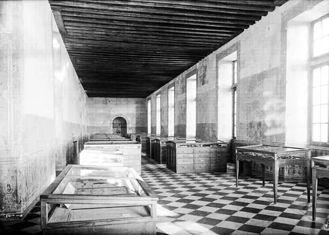 Musée de la Préhistoire du Grand-Pressigny en 1955© CD 37