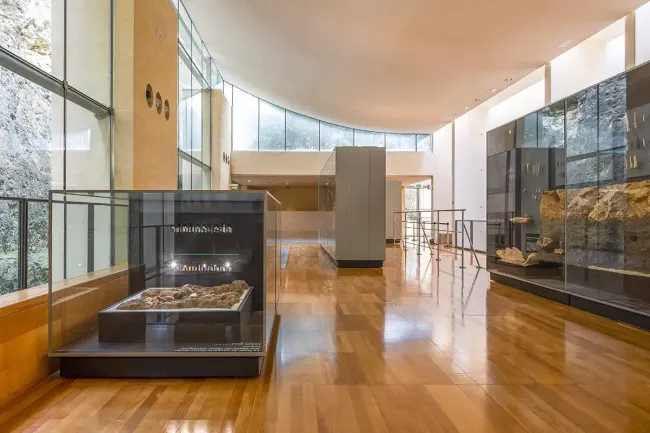 Galerie haute au musée national de Préhistoire © Maxime Villaeyx / MNP
