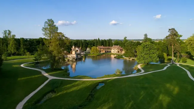 Le hameau de la reine dans le Domaine de Trianon © Thomas Garnier