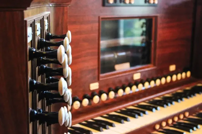 Détails de l'orgue Skinner du domaine de Candé © Christophe Raimbault CD37