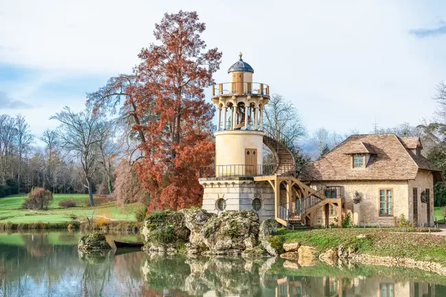 Le hameau de la Reine dans le Domaine de Trianon © Thomas Garnier