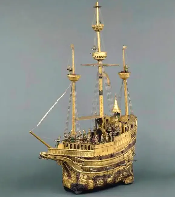 Nef automate, dite « de Charles Quint » © GrandPalaisRmn (musée de la Renaissance, château d’Ecouen) / Gérard Blot