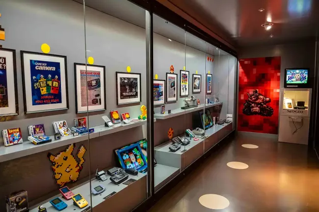 Exposition Game story, histoire des consoles de jeux vidéo au musee du Jouet © Erwyn Romand