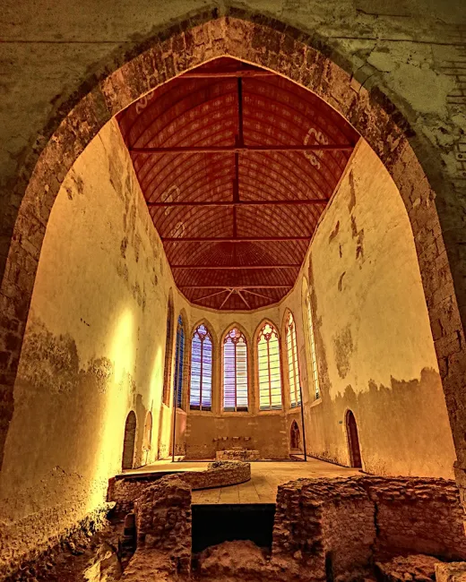 Chapelle des bénédictins du Prieuré Saint-Ayoul de Provins © Jean François Bénard