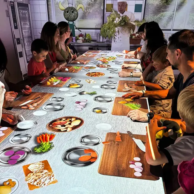 L'univers de Régis Marcon autour de de la lentille du Puy © Margo Fau Rousselot